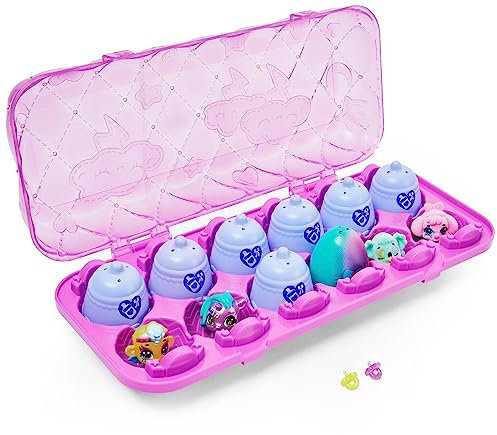 Hatchimals CollEGGtibles Shimmer Babies Eierkarton mit 12 Sammelfiguren