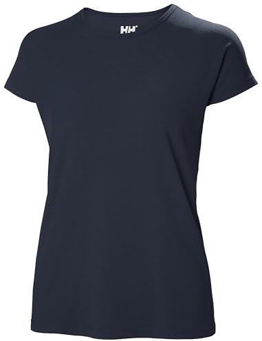 Helly Hansen Damen W Crewline Top Shirt, Navy, M EU