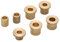 10 stücke Mini Messing Buchse Welle 2mm 3mm 4mm 5mm Ruder Flansch Welle Gleitlager for RC Köderboot DIY Modell Zubehör (Color : C 4x6mm Flange)