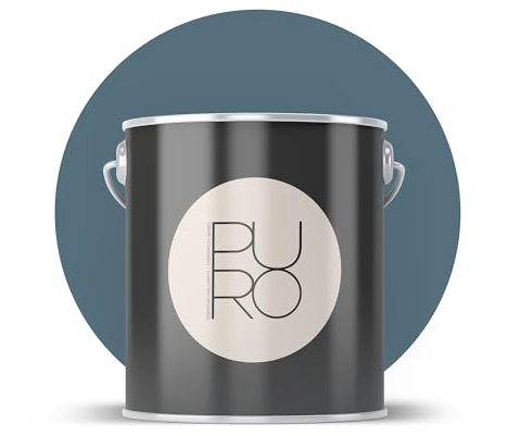 Livingwalls PURO Premium Peinture murale c3012 – de peintre à très haut pouvoir couvrant – mate pour intérieur de qualité supérieure en bleu, vert – 2,5 l