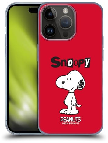 Head Case Designs Offizielle Peanuts Snoopy Persöhnlichkeiten Gelhülle [Militärischer Schutzgrad] Kompatibel Mit Apple iPhone 15 Pro Und Kompatibel Mit MagSafe