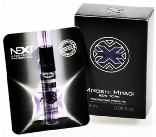 Miyoshi Miyagi New York perfume - Parfüm für Manner mit Pheromonen-Effekt Aphrodisiakum Lockstoff für Männer Perfume Zerstäuber für unterwegs Pheromones Perfume long lasting 2ml