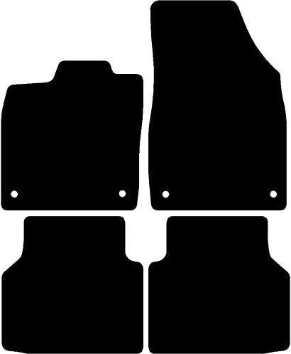 Kovvar Fußmatten passend für Volkswagen ID.4 2020-2025 | Qualität: Comfort