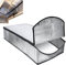 Attic Insulation Dust Cover 138*63.5*28cm Stair Insulation Cover Fireproof Loft Insulated Tent with Zipper Suitable for Winter and Summer