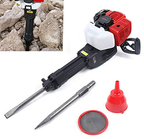 52CC martello demolitore a benzina, martello scalpello, martello pneumatico, martello demolitore multiuso, martello demolitore, vanga, escavatore da giardino, per una serie di progetti di ramm, come
