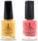 (2Pcs Set) Henna Infused Halal Nail Polish Water Permeable Nail Polish Vegan Long lasting Nail polish (Coral Reef, Gold Souk)