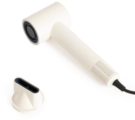 CREATE/ION STYLER/Secador de pelo iónico blanco roto/Tecnología Frizz-Free, 2 temperaturas, función frío, 2 velocidades, tecnología iones negativos,1800W