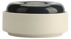 Portacenere Posacenere in ceramica con coperchio a imbuto Posacenere modello da tavolo for patio esterno interno Uso ufficio domestico Accessori for sigarette Vassoio di cenere Posacenere tavolo