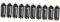 Angoily 2sets Battery Rack Tender Rechargeable Electronics Flashlight LED Wallet Bulb Ladder Cable Organiser Bag Battery Case Triple Bank Drill USB Charger Square Battery Car Abs 5pcs*2