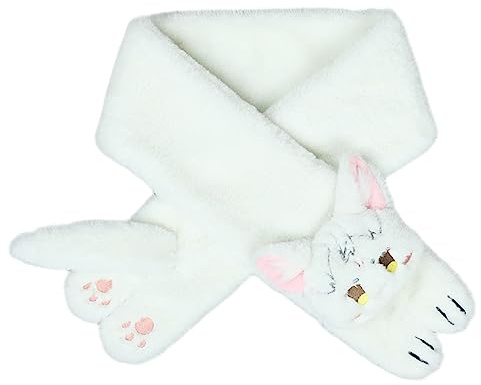 Pelzige Schal Animation Kostüm Party Requisiten Hals Tragen Frauen Anime Katze Neckerchief Süße Accessoires Warme Kostüm Krawatte Frauen Schalbekleidung Party Krakode