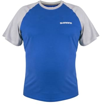 Shimano Short Sleeve T-Shirt Blue - XL
