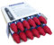 Staedtler 2240-62 Wachsmalkreide Noris Club, 12 Stück im Kartonetui, metallic violett