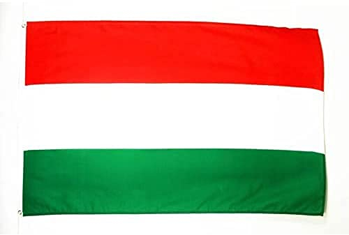 BANDIERA UNGHERIA 150x90cm - BANDIERA UNGHERESE 90 x 150 cm - AZ FLAG