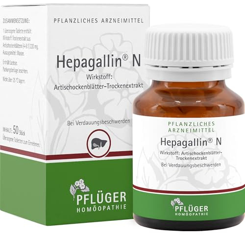 HEPAGALLIN N Dragees 50 St
