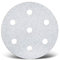 MENZER White Klett-Schleifscheiben, 90 mm, 7-Loch, f. Exzenterschleifer, Normalkorund (50 Stk.) K80