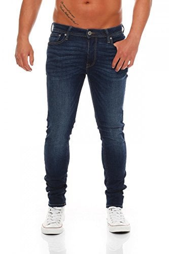 JACK & JONES Liam Jiginal Am 014 - Jeans - Skinny - Homme - Bleu (Blue Denim) - W31/L30 (Taille Fabricant: 31)