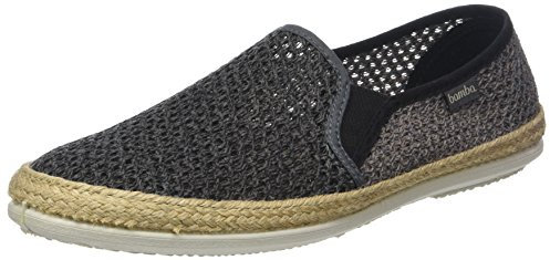 victoria Derby Bamba Tenis ANDRÉ Rejilla Bicolor con ELÁSTICOS Laterales 520055-MEN para Hombre Negro 45