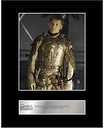 Signiertes Foto von Nikolaj Coster-Waldau, Jaime Lannister, Game of Thrones