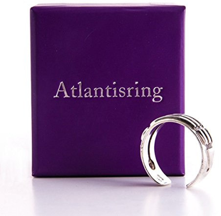 Atlantisring Silber (Damengröße) - Esoterik günstig kaufen online Symbol Schmuck