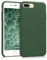 kwmobile Case Compatible with Apple iPhone 7 Plus/iPhone 8 Plus Case - TPU Silicone Phone Cover with Soft Finish - Dark Green