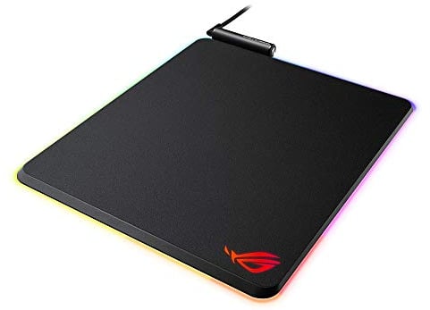 ASUS ROG Balteus RGB Gaming-Mauspad (Aura Sync, USB-Passthrough, rutschfest)
