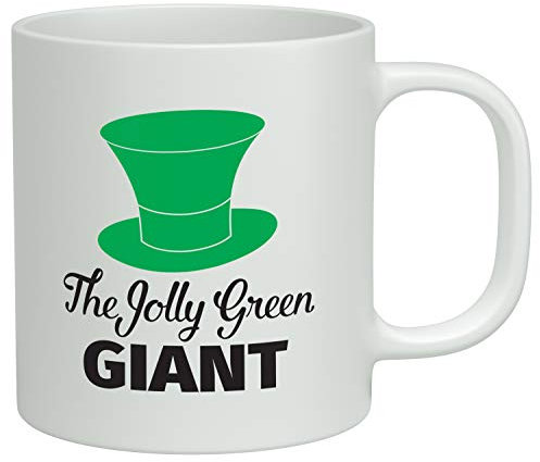 Shopagift The Jolly Green Giant St Patrick's Day White 10oz Novelty Gift Mug Cup