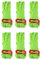 TRIWONDER Reflektierende Abspannseile mit Seilspanner 4m, Φ 4mm Nylonschnur Paracordseil für Zelt, Zeltplane, Camping (Fluoreszierendes Grün)