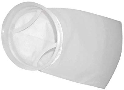 17,8 cm Ringfiltersocken 5 Mikrometer – 45,7 cm lang – 1 Packung – Filz-Beutel für Industrie, Aquarium, Teich, Rifftank, Chemikalien (5 Mikron – 17,8 x 45,7 cm)