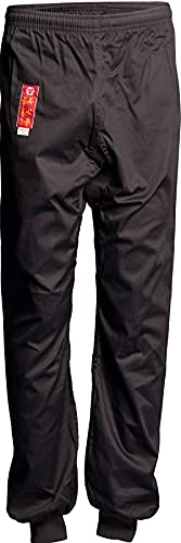 Hayashi Kung Fu Hose aus Baumwolle für Kinder - Gr. XXS = 140 cm, schwarz