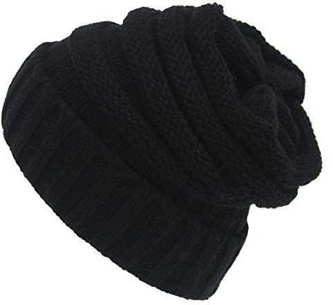 Warme Beanie Strickmütze, Winter Mütze Damen Mütze Frauen Winter Strickmütze Mützen Unisex Casual Hats Männer Hip-Hop Skullies Mütze Warm Hat-A