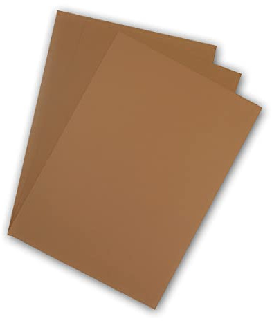 Premium Flex Plotterfolie DIN A4 Textil-Bügelfolie, Farbe:698 COFFEE
