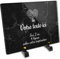 Plaque funéraire Rectangle Personnalisable en plexi Motif Arbre c?ur, différentes Tailles, épaisseur 6mm, personnalisée sur Plusieurs Lignes 30x20 cm