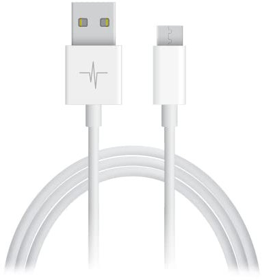 Lynarc Cable Micro USB | de Chargement Rapide Chargeur de Données Compatible avec Samsung Galaxy S7 / S6 Edge / S5 / S4 Samsung, Echo Dot (2e génération), Kindle Fire, (1m) koiCABWCMIC