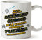 MUGFFINS Tazas para INGENIERO QUÍMICO hombre - En Español - Mejor de la Galaxia Cuando Fuerza me Acompaña - 11 oz / 330 ml - Regalo original y divertido