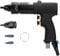 Herramienta Neumática para Tuercas de Remache Kit de Tuercas de Remache, M6 M8 M10 Juego de Inserción de Tuerca de Remache de Aire de Servicio Pesado Herramienta de Pistola de (M6/M8 KP-739A)