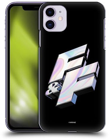Head Case Designs Offizielle Fast & Furious Franchise F&F 3D Logo Kunst Harte Rueckseiten Handyhülle Hülle Huelle kompatibel mit Apple iPhone 11