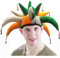 Karneval Clown Hut Lustige Karneval Narr Hut Party Festliche Kappe Leistung Prop Narr Hut Maskerade Cosplay Zubehör