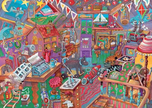 Ravensburger - Puzzle Almacén de Recuerdos, 1000 Piezas para Adultos, Pegamento para Enmarcar, Rompecabezas, Regalos, 70cm