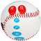 Spielfeld-Trainings-Baseball, 22,9 cm, Trainingshilfe zum Pitching, Baseball mit farbcodierten Finger-Platzierungsmarkierungen für Erhöhung der Tonhöhgeschwindigkeit, Lernen Sie mehrere Pitchings