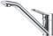 FORIOUS Kitchen Sink Mixer Taps, Monobloc Kitchen Tap 1 Hole with Long Swivel Spout, Stainless Steel Faucet 360 Swivel, Polished Chrome