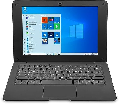 iSTYLE 10.1 inch Windows 10 Ultra Thin Laptop PC - 4GB RAM 64GB Storage, Intel Quad Core CPU, USB 3.0, WiFi, HDMI, BT, Support 1T TF-Card Notebook Netbook Computer (Black)