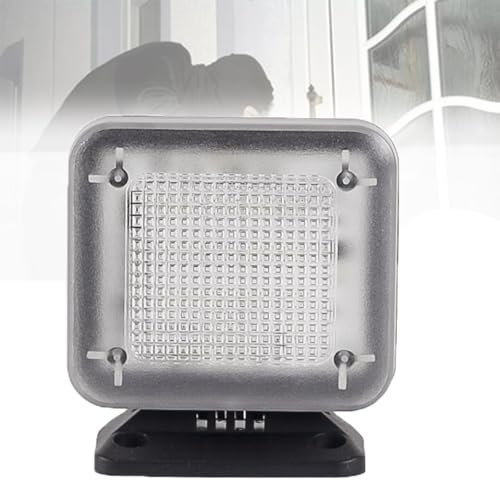 LED TV Simulator Home Security Anti-Burglar Equipment, Fake TV Simulator with Light Sensor, Auto Power On Night Security Light, House & Valuables Protection Kit,USB