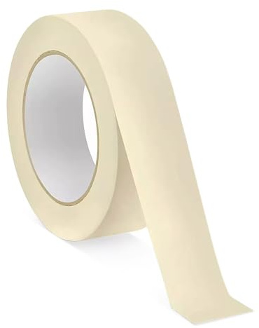 ATEK Masking Tape, 24mm Wide x 50 Metres Masking Tape for Painting | Multi-Surface Decorating Tape for Indoor & Outdoor DIY Use, Painting Walls, Crafts & More
