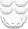 LEONARDO HOME CUCINA OPTIC Schalenset • 5 tlg. Set • Strukturierte Glasschalen im klaren Design • Passend zu jeder Gelegenheit • Vielseitig einsetzbar • Stapelbar • Hochwertig • klar • 066355
