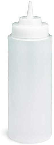 Tablecraft (3263C) 32 oz Wide Mouth Squeeze Bottle [Set of 12] by Tablecraft