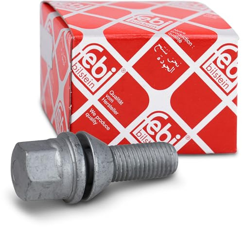 febi bilstein 46670 Radschraube für Leichtmetallfelge | Kompatibel mit: DACIA DOKKER Express Kasten/Großraumlimousine, DOKKER Großraumlimousine, LOGAN, LOGAN EXPRESS, LOGAN MCV