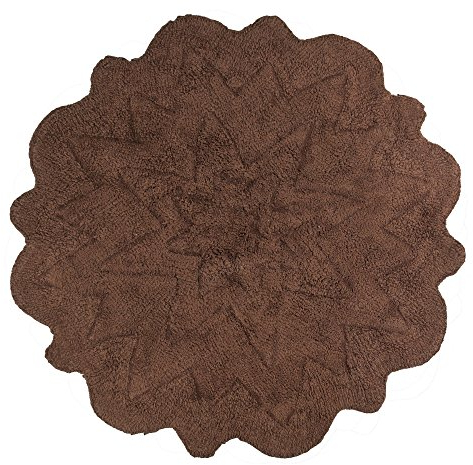 Sherry Kline Badteppich, getuftet, rund, 81 cm, Braun