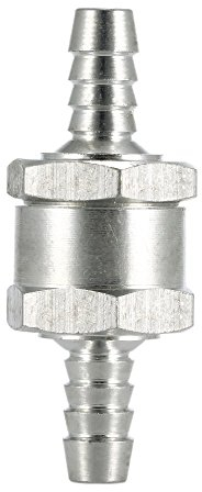 Tenlacum Kraftstoff 1 Weg Ventil Benzin Diesel Non-Return-Rückschlagventil QBBRT (8mm)