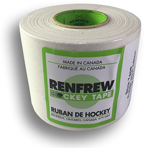 Renfrew (Scapa Tapes, Stoff Hockey Klebeband 3er Set, 2,5 cm breit (Farbe wahl), White, 18m (3-Pack)