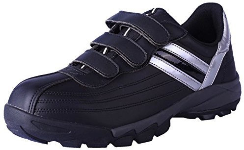 DDTX Safety Work Shoes Lightweight Steel Toe Cap Wide Fit Black Size 5